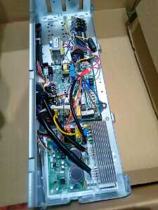 Electronic control box subassembly