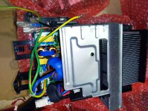 Electronic control box subassembly