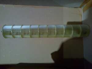 Cross flow fan